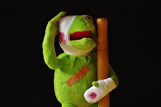 Injured man