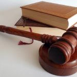 court hammer and books